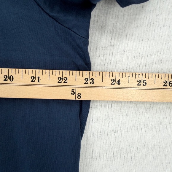 CLARE V Original Tee Women Large Blue Liberez Les Sardines Short Sleeve Crew NEW - Picture 6 of 14